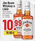 Whiskey o. Likör Angebote von Jim Beam bei Trinkgut Paderborn für 10,99 €