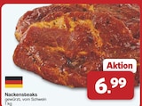 famila Nordwest Syke - Nackensteaks Angebot im Prospekt Nackensteaks bei famila Nordwest im Syke Prospekt für 6,99 €