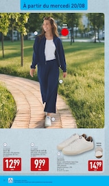 Pantalon Femme Angebote im Prospekt "PROPRETÉ ILLIMITÉE JUSQU'À -68% SUR LE 2ème" von Aldi auf Seite 32