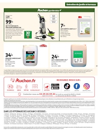 Prix et réduction Nettoyeur Haute-Pression dans le prospectus Auchan Hypermarché en cours Offre Nettoyeur Haute-Pression dans le catalogue Auchan Hypermarché du moment à la page 39