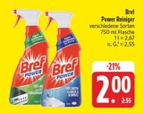 Power Reiniger Angebote von Bref bei EDEKA Görlitz für 2,00 €