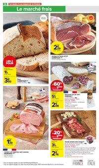 Promo Viande De Porc dans le catalogue Carrefour Market du moment à la page 28