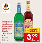 Pfefferminz im Angebot bei Netto Marken-Discount in Pirmasens Pfefferminz Angebote von Nordbrand Nordhausen bei Netto Marken-Discount Pirmasens für 3,99 €