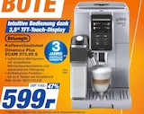 Kaffeevollautomat Dinamica Plus ECAM 370.95.S Angebote von DeLonghi bei expert Freital für 599,00 €