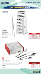 Besteck-Set Angebot im aktuellen METRO Prospekt auf Seite 22
