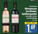 Weingenuss Dornfelder von  im aktuellen EDEKA Prospekt für 1,69 €