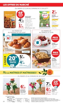 Promotion Plante Verte dans le prospectus Super U, valable du 23/06/2026 au 05/07/2026 Promo Plante Verte dans le catalogue Super U du moment à la page 28