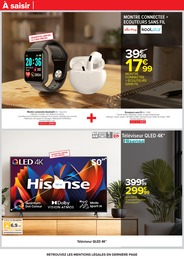 Prix et réduction Hisense dans le prospectus Carrefour en cours Offre Hisense dans le catalogue Carrefour du moment à la page 87