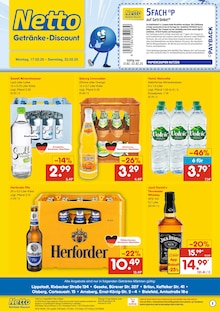 Netto Marken-Discount Wickede (Ruhr) Prospekt "DER ORT, AN DEM DU IMMER AUSGEZEICHNETE PREISE FINDEST." mit 2 Seiten