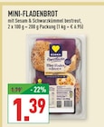 Mini-Fladenbrot von Edeka für 1,39 € bei Marktkauf im Angebot Mini-Fladenbrot von Edeka im aktuellen Marktkauf Prospekt