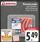 E center Wegberg - Minutensteaks vom Schwein Angebot im Prospekt Minutensteaks vom Schwein bei E center im Wegberg Prospekt für 5,49 €