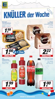 Coca Cola im EDEKA Prospekt "Aktuelle Angebote" mit 23 Seiten (Marl)