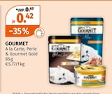 A la Carte, Perle & Gourmet Gold im Angebot bei Müller in Memmingen A la Carte, Perle & Gourmet Gold Angebote von GOURMET bei Müller Memmingen für 0,42 €