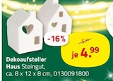 Dekoaufsteller Haus Angebote bei ROLLER Schorndorf für 4,99 €