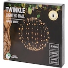 Promo Boule lumineuse blanc chaud à 6,69 € dans le catalogue Action à Vauvert