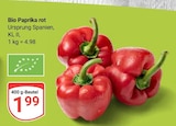 Bio Paprika rot im Angebot bei GLOBUS in Erftstadt Bio Paprika rot Angebote bei GLOBUS Erftstadt für 1,99 €
