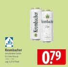 Pils im Angebot bei famila Nordost in Buchholz Pils Angebote von Krombacher bei famila Nordost Buchholz für 0,79 €