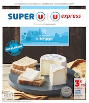 Prospectus Super U à Talant, "Le meilleur de Bourgogne", 8 pages de promos valables du 29/10/2024 au 10/11/2024