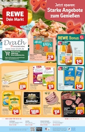 Fisch im REWE Prospekt in Iserlohn Aktueller REWE Prospekt mit Fisch, "Dein Markt", Seite 1