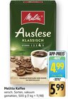 Auslese Klassisch im Angebot bei E center in Bruchsal Auslese Klassisch Angebote von Melitta bei E center Bruchsal für 4,99 €