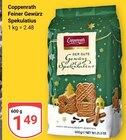 Feiner Gewürz Spekulatius im Angebot bei GLOBUS in Siegen Feiner Gewürz Spekulatius Angebote von Coppenrath bei GLOBUS Siegen für 1,49 €