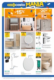 Promos Paroi De Douche dans le catalogue "direction casto MANIA" de Castorama Paroi De Douche en promo dans le catalogue Castorama à la page 6