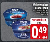 Aktuelles Rahmjoghurt Angebot bei EDEKA in Ingolstadt ab 0,49 €