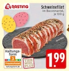 Schweinefilet im Baconmantel Angebote von Rasting bei EDEKA Melle für 1,99 €