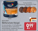 Wetterschutz-Holzgel im Angebot bei ALDI Nord in Nordhorn Wetterschutz-Holzgel Angebote von DECO CRAFT bei ALDI Nord Nordhorn für 9,99 €