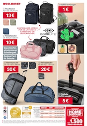 Reisetasche im Woolworth Prospekt in Eisenach Aktueller Woolworth Prospekt mit Reisetasche, "Aktuelle Angebote", Seite 27