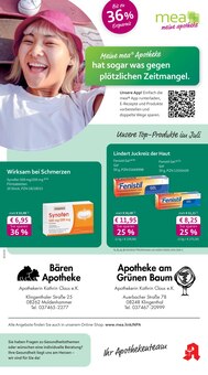Aktueller mea - meine apotheke Prospekt "Unsere Juli-Angebote" Aktueller mea - meine apotheke Prospekt