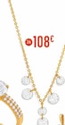 Promo Collier oxydes de zirconium, 42 cm, or jaune 1,02 g à 108,00 € dans le catalogue E.Leclerc à Moisselles