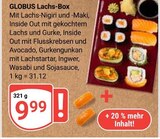 Lachs-Box im Angebot bei GLOBUS in Neunkirchen Lachs-Box Angebote von GLOBUS bei GLOBUS Neunkirchen für 9,99 €