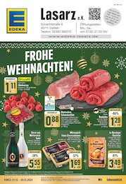 EDEKA Prospekt für Datteln: "Aktuelle Angebote", 16 Seiten, 21.12.2024 - 24.12.2024