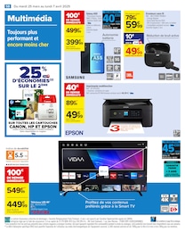 Offre Tv Led dans le catalogue Carrefour du moment à la page 60