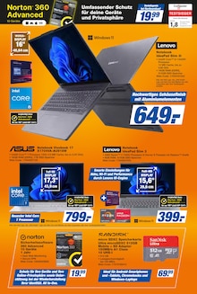 Notebook im expert Prospekt "Top Angebote" mit 16 Seiten (Braunschweig)