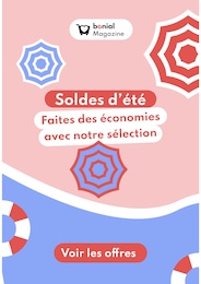Catalogue Autres Magasins de Magazine à Wolfisheim Prospectus Magazine à Wolfisheim, "Soldes d'été: Faites des économies avec notre séléction", 1 page, 23/06/2025 - 22/07/2025