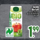 Bio-Saft Apfelsaft von Jacoby im aktuellen EDEKA Prospekt für 1,99 €