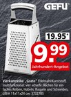 Vierkantreibe „Grato“ von GEFU im aktuellen Segmüller Prospekt für 9,99 €