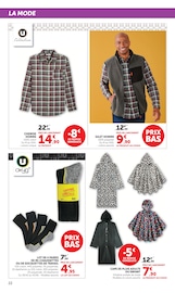 Promos Vêtements dans le catalogue "LES PRIX BAS Spécial jardin d'automne" de Hyper U Vêtements en promo dans le catalogue Hyper U à la page 22