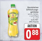 Erfrischungsgetränke Apfel Schorle von Gerolsteiner für 0,88 € bei EDEKA im Angebot Erfrischungsgetränke Apfel Schorle von Gerolsteiner im aktuellen EDEKA Prospekt