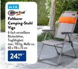 Faltbarer Camping-Stuhl Vigo im Angebot bei ALDI Nord in Aurich Faltbarer Camping-Stuhl Vigo Angebote von Portal bei ALDI Nord Aurich für 24,99 €