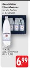 Mineralwasser Angebote von Gerolsteiner bei E center Filderstadt für 6,99 €