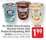 EDEKA - Sahne Pudding Bourbon Vanille, High Protein Grießpudding, Rote Grütze Angebot im Prospekt Sahne Pudding Bourbon Vanille, High Protein Grießpudding, Rote Grütze bei EDEKA im Prospekt "" für 1,99 €