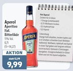 Aperitivo Ital. Bitterlikör von Aperol im aktuellen aktiv & irma Prospekt