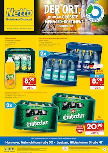 Aktueller Netto Marken-Discount Prospekt (Ronnenberg, 2 Seiten zum blättern Netto Marken-Discount Prospekt DER ORT, AN DEM DU IMMER AUSGEZEICHNETE PREISE FINDEST. mit 2 Seiten