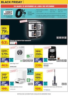 Promotion Samsung dans le prospectus Carrefour, valable du 25/11/2025 au 08/12/2025 Promo Samsung dans le catalogue Carrefour du moment à la page 3