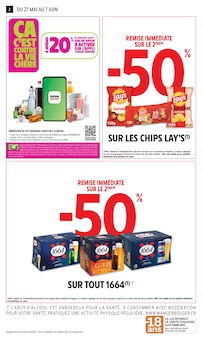 Catalogue Intermarché Contact à Rouillon cette semaine, valable du 27/05/2026 au 07/06/2026 Prospectus Intermarché Contact à Rouillon, "-50% DE REMISE IMMÉDIATE SUR LE 2ÈME", 12 pages de promos valables du 27/05/2026 au 07/06/2026