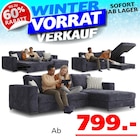 Aktuelles Alicante Ecksofa Angebot bei Seats and Sofas in Bochum ab 799,00 €