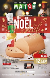 Foie Gras Angebote im Prospekt "Un NOËL de chef" von Supermarchés Match auf Seite 1